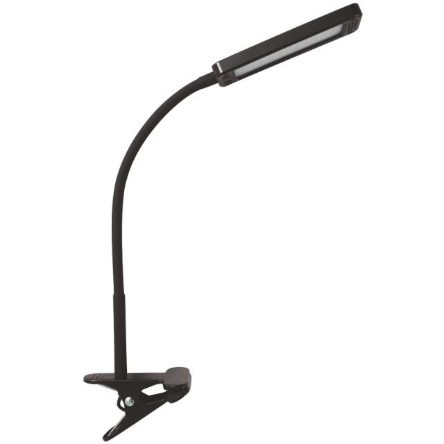 Flexo Led negro con pinza 6W 360Lm 3200°K (Electro DH 82.073/N)