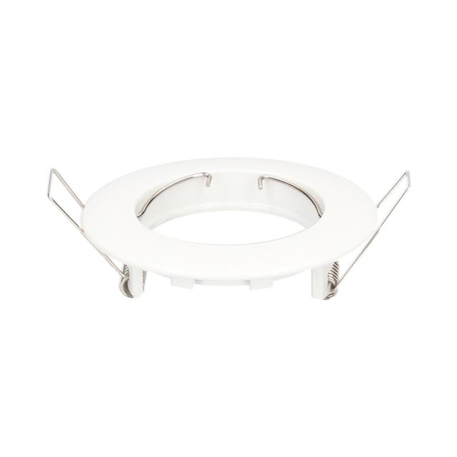 Aro fijo redondo empotrable blanco GU10 Øcorte: 66mm. (GSC 200405013)