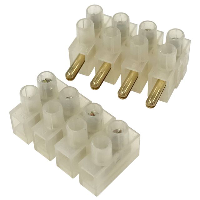 Regleta macho-hembra 4 polos 2,5mm2 (Koala B3EN804)