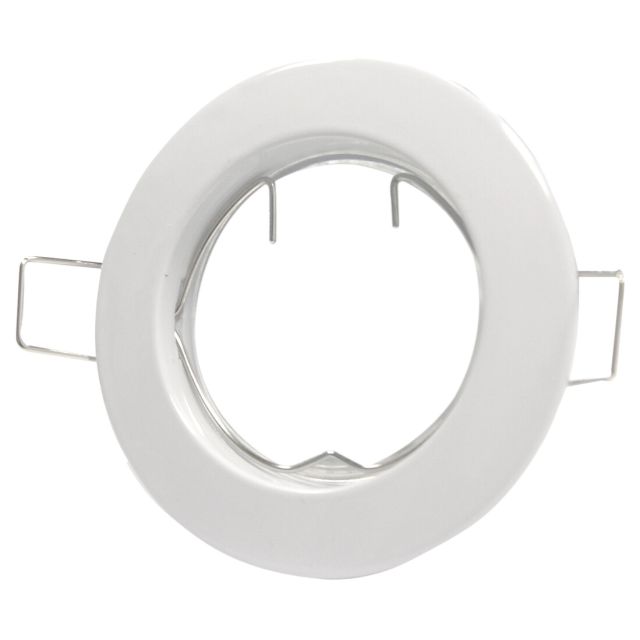 Aro basculante redondo empotrable blanco Chandur Øcorte: 75mm. (GSC 200405015)