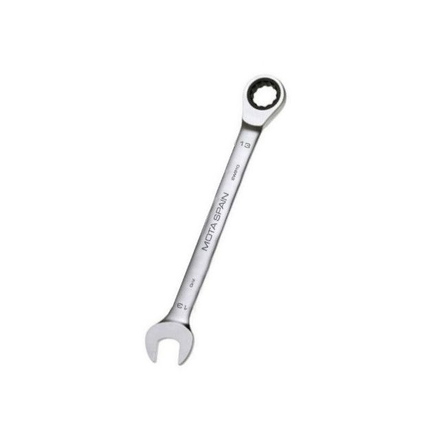 Llave carraca combinada cabeza fija 8mm x 115mm (Mota EW308)