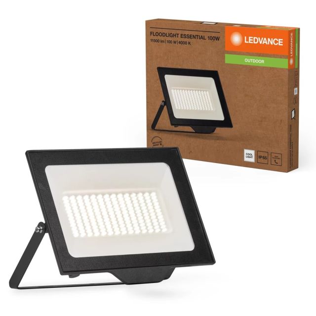 Proyector exterior Led Essential 100W 4000K 10000Lm IP65 (Ledvance 4058075831476)