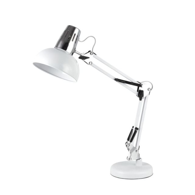 Flexo de sobremesa blanco Buldoni articulado (GSC 204200051)