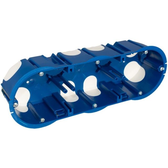 Caja universal de mecanismos eficiente 3 elementos con fijación por garras (Solera 5825EG)