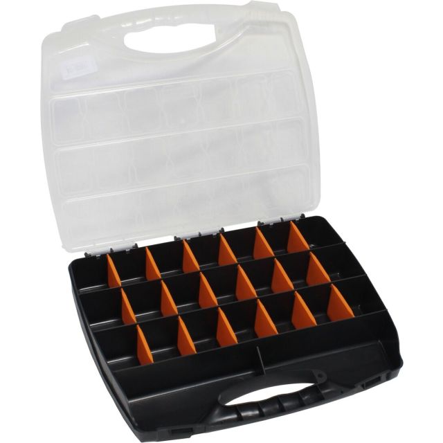 Estuche con separadores móviles 370x270x50 mm (Plastics 2045)