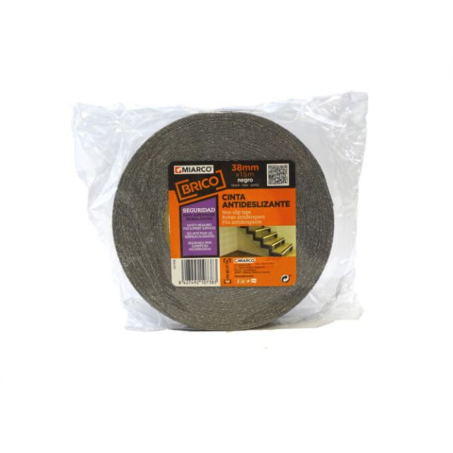 Cinta antideslizante negro 5mx20mm (Miarco 10737 )
