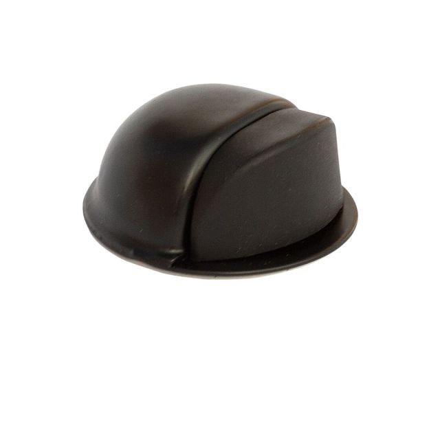 Tope para puertas media luna adhesivo negro (Köppels T1003N) (Blíster)