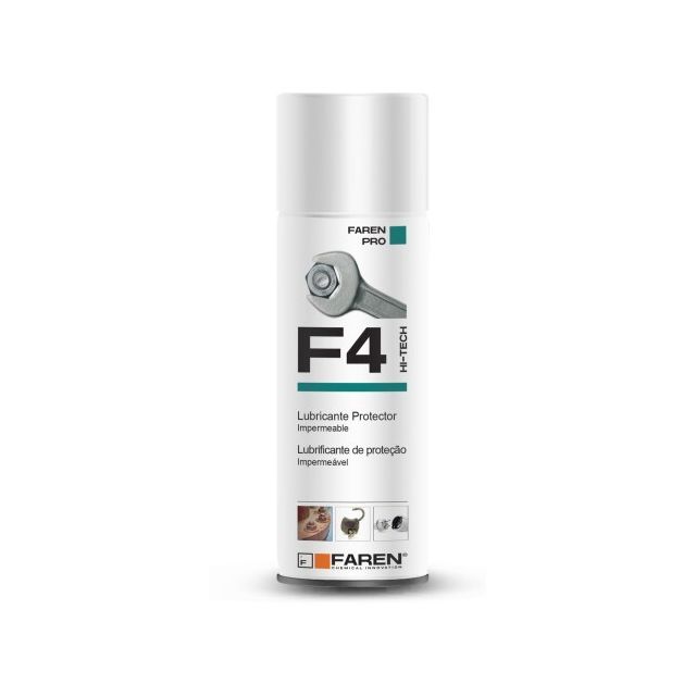 Spray lubricante aflojatodo multiusos F4 200ml. (Faren 974021)