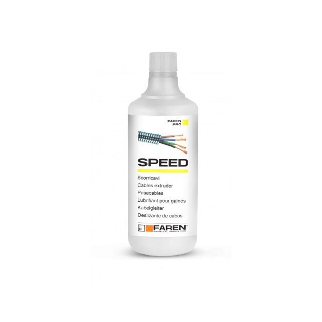 Botella de 1 litro de pasacables químico líquido Speed (Faren 808001)