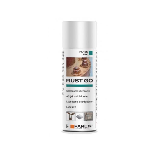 Spray lubricante aflojatodo multiusos Rust and Go 400ml. (Faren 974003NW)