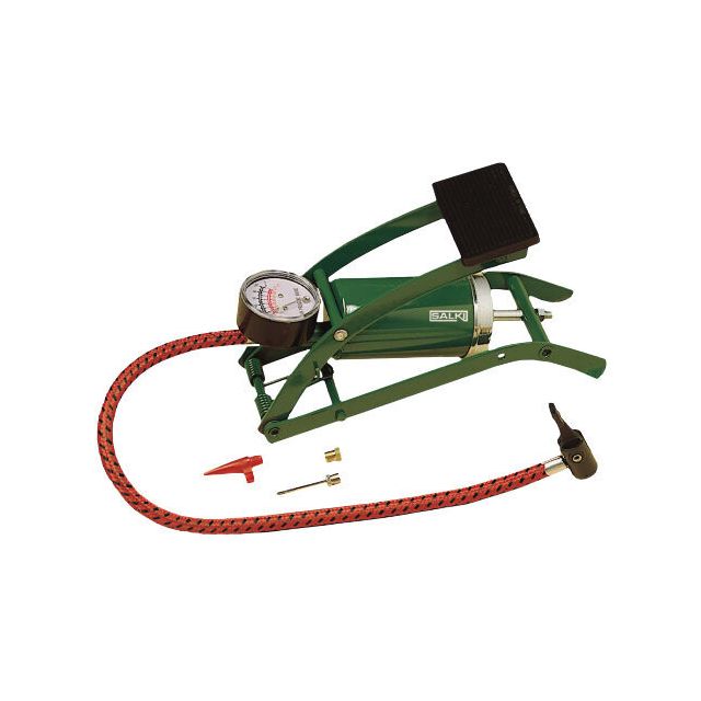 Bomba de pedal con manómetro (SALKI 4212833)