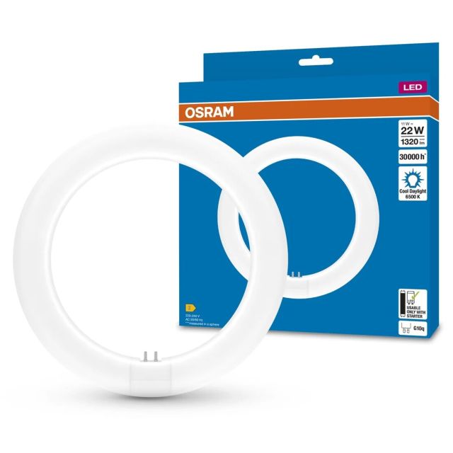 Tubo circular Led T9 G10Q 11W 6500K 212mm (Osram 042645)