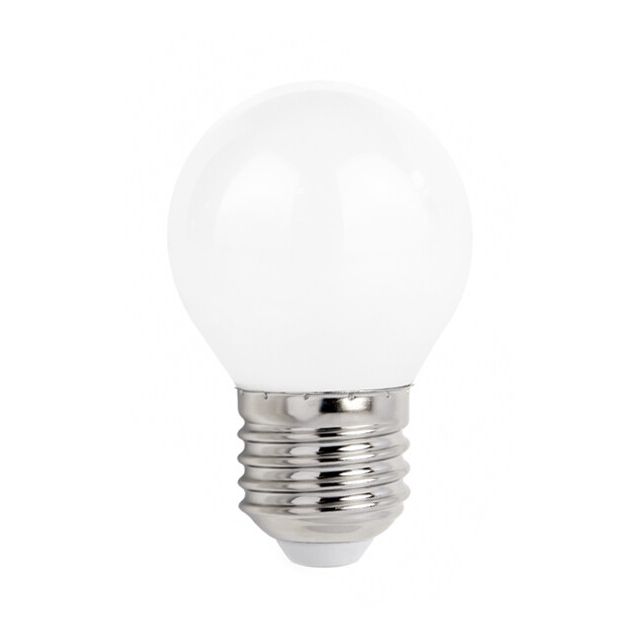 Lámpara esférica cristal Led mate E27 4W 2700°K 400Lm (Spectrum WOJ+14074)