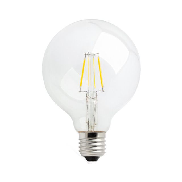 Lámpara globo cristal Led G95 4W 2700°K 450Lm (Spectrum WOJ13763)