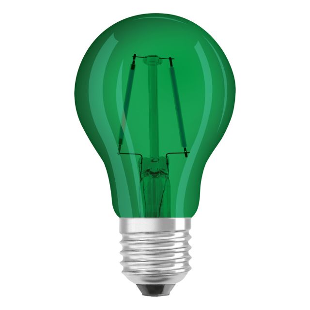 Lámpara standard cristal Led Retrofit verde 1,6W (Osram 4058075816015)