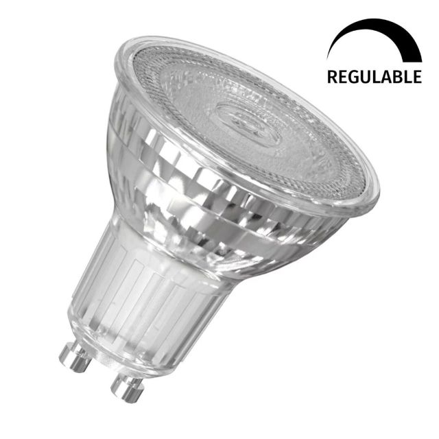 Lámpara Led Superstar regulable GU10 4,5W 2700°K 350Lm 36° (Osram 797888)