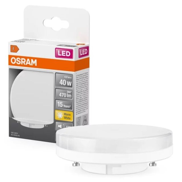 Lámpara Led Star GX53 tipo pastilla 6W 2700°K 470Lm (Osram 4058075433441)