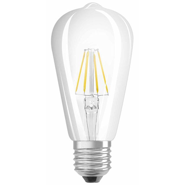 Lámpara pera cristal Led clara Retrofit E27 7W 2700°K 806Lm (Osram 4058075434400)