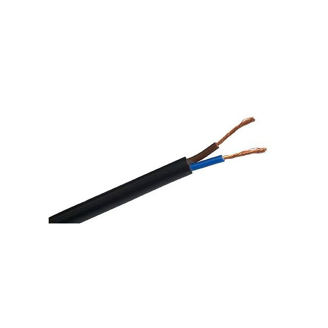 150m. manguera acrílica negro 3x2,5mm. en carrete