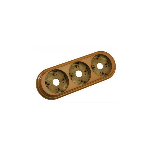 Peana de madera para caja universal 3 elementos miel (Fontini Garby 30 803 19 2)