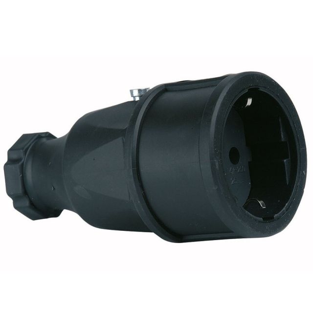 Base aérea de goma negra 16A 250V  (Simon CL524610)