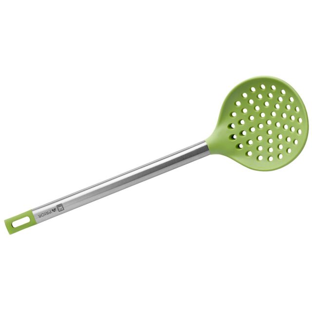 Espumadera de silicona y acero inoxidable Prior 36,5cm. (Bra A197003)