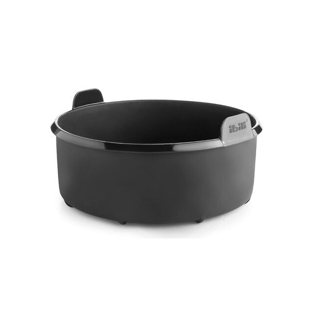 Bandeja redonda de silicona para freidora de aire Ø 16 x 7 cm. (Ibili 876116)