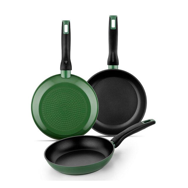 Pack de 3 sartenes de aluminio Forest Ø18,22,26cm. (Monix M501236)
