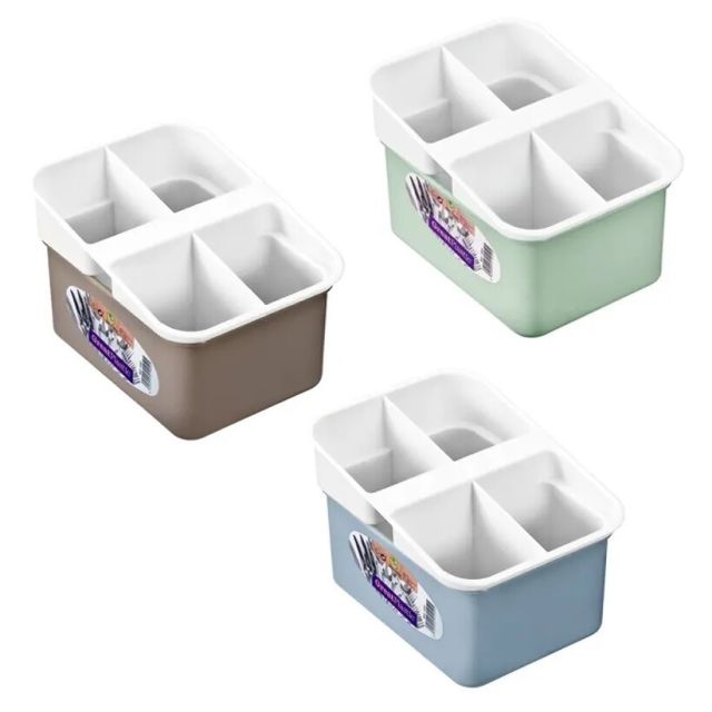 Escurrecubiertos recto colores surtidos 185x140x120 (Plastics 1052)