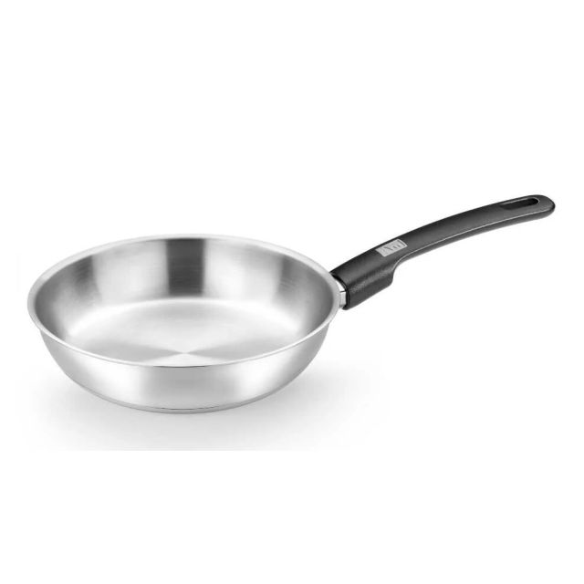 Sartén de acero inoxidable sin antiadherente Elite Ø 20cm (Monix M241320)