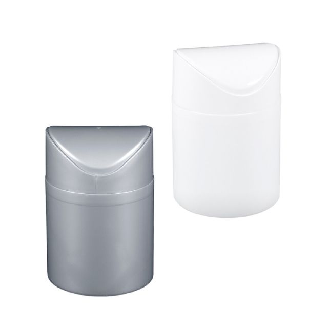 Cubo de basura sobremesa con tapa colores surtidos 1,5L (Plastic 3068)