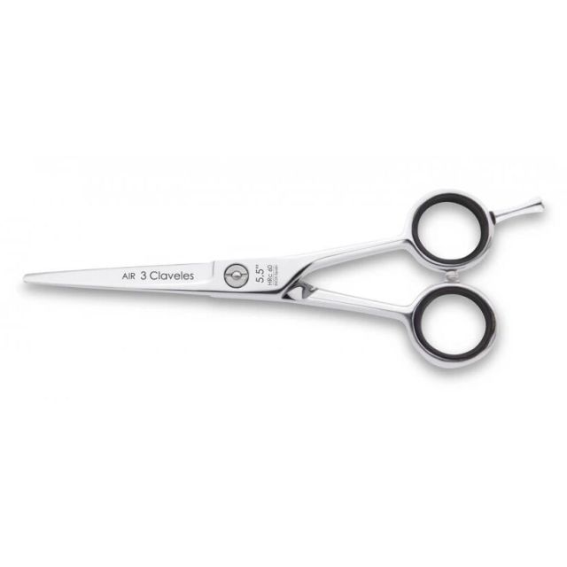 Tijera peluquero Air acero inoxidable 14cm (3 Claveles 12803)