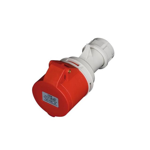 Base aérea 5P roja (3P+T+N) 32A IP44 (GSC 2300391)