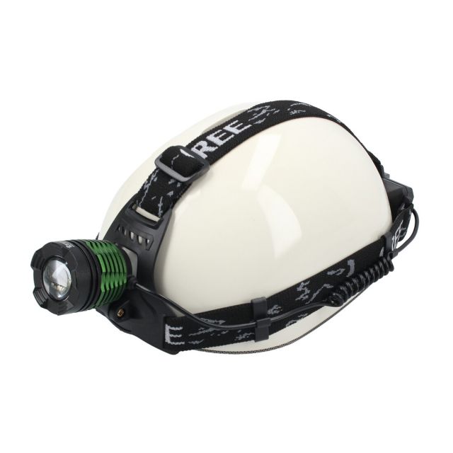 Linterna de cabeza Led recargable 10W con adaptador para pilas AAA (TM Electron TMTOR006)