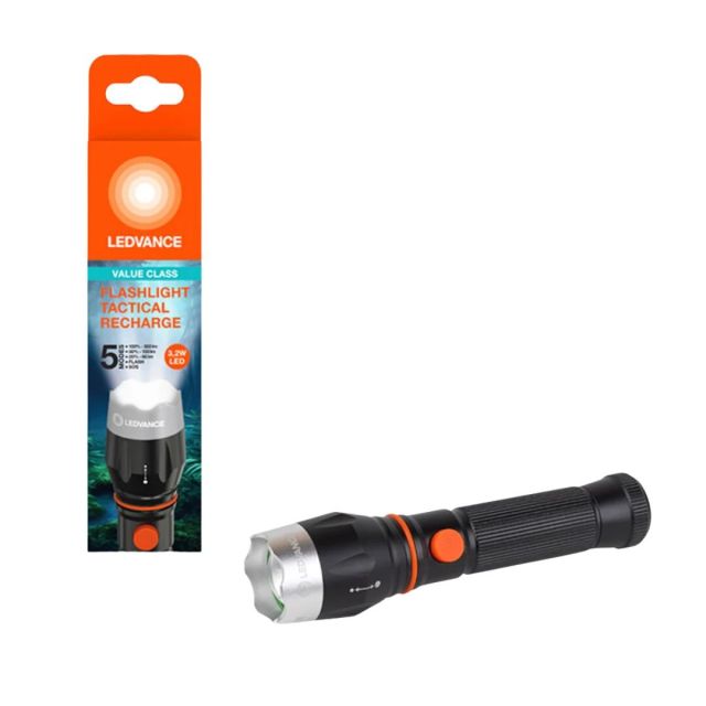 Linterna led de manorecargable 3,2W 300Lm (Ledvance 175800)