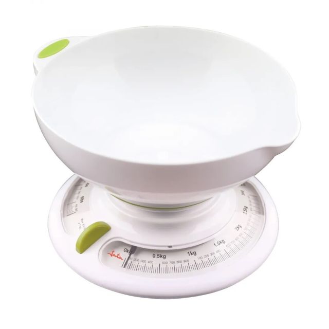Báscula de cocina analógica con bol 3Kg (Jata 610N)