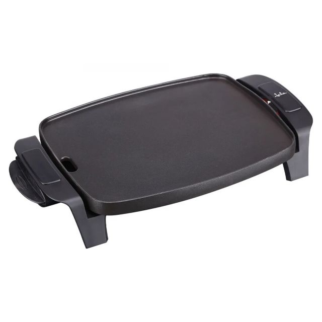 Plancha de asar eléctrica lisa con superficie durastone 1000W (Jata GR205)