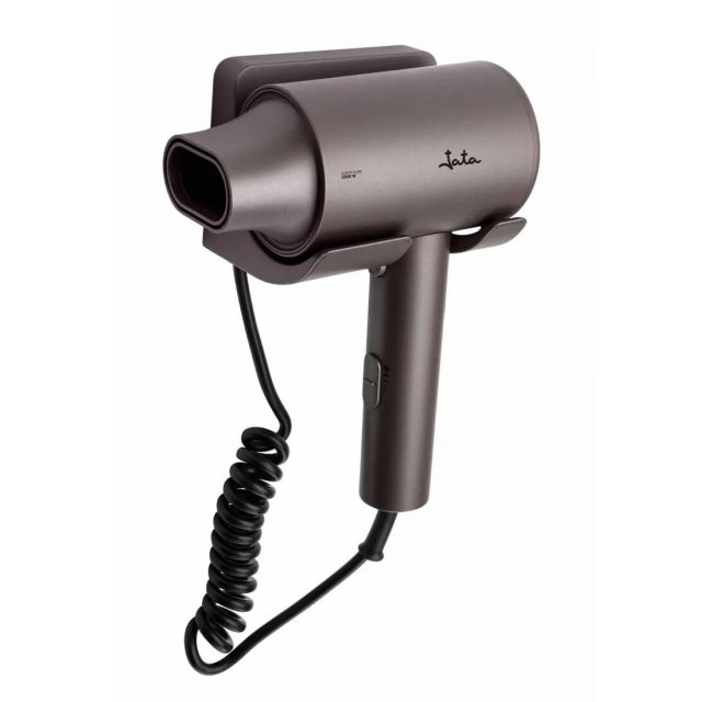 Secador de pelo con soporte de pared 2000W (Jata JBSC1440)
