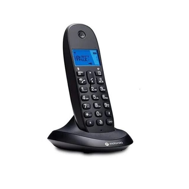 Teléfono inalámbrico dect negro (C1001LBN)