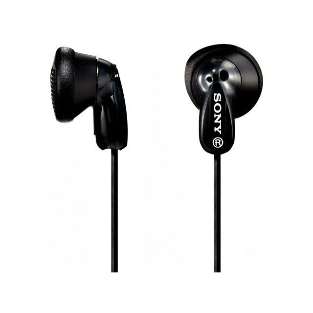 Auriculares internos negros (Sony MDRE9N) (Blíster)