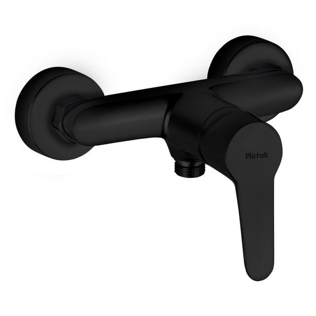 Grifo monomando de ducha serie Neva Black (Mirtak 68504)