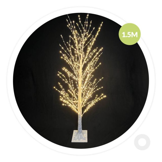 Árbol ramas Led blanco Sirka a red 10W 150cm. (GSC 204690157)