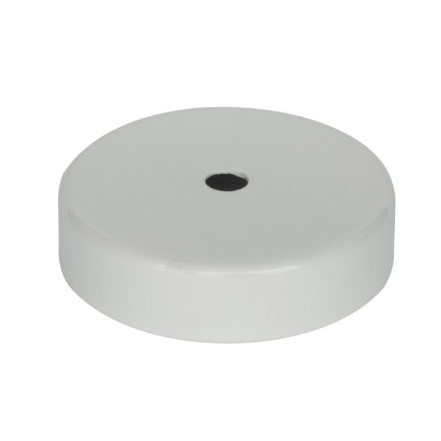 Florón decorativo blanco 80x20mm.