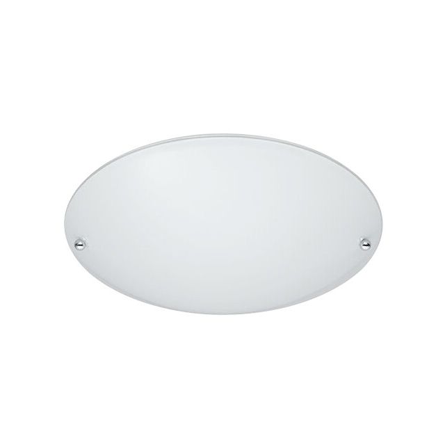 Plafón vidrio opal redondo blanco 1xE27 (Trio Lighting 6196011-01)