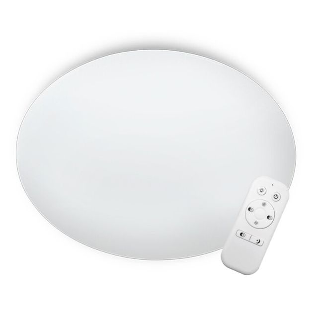 Plafón Led Sever regulable en tono e intensidad 72W 4900Lm (Cristal Record 27-102-72-500)