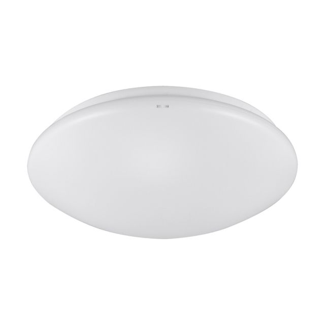 Plafon techo blanco Stig 2xE27 para bombilla Led Máx.13W IP20 ø330mm. (Strühm 04138)
