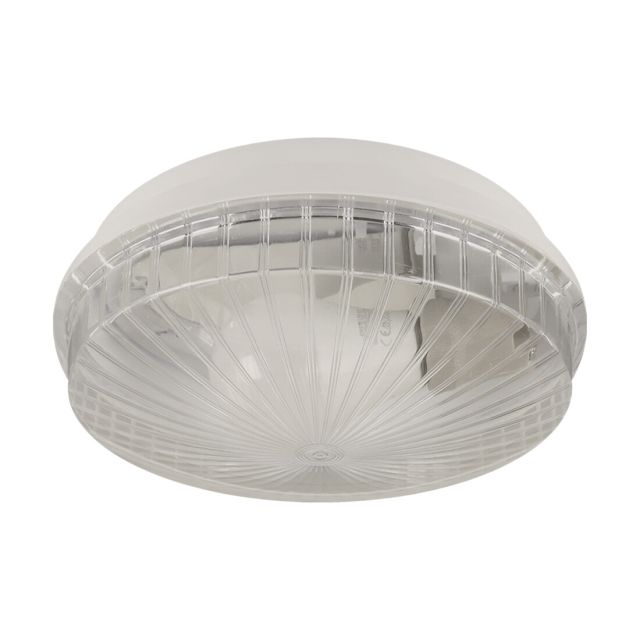 Plafón de techo 1XE27 Monte blanco 60W IP65 (Strühm 04184)