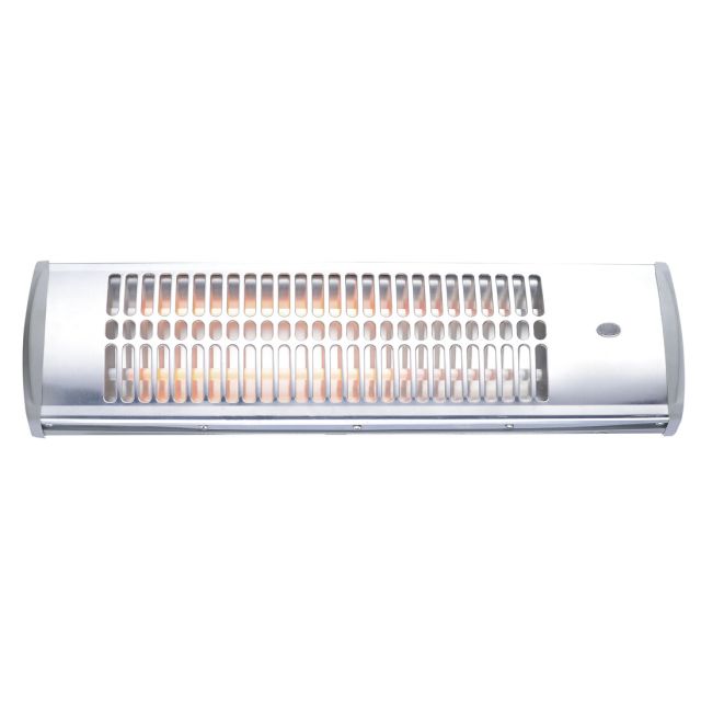 Estufa cuarzo baño para pared 2 tubos 600W/1200W (GSC 5100754)