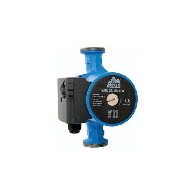 Bomba circuladora circuitos de calefacción y climatización (GUT GHN25/55-180)