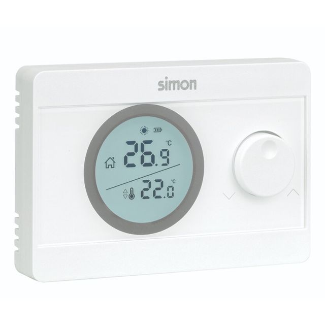Termostato digital ON/OFF blanco (Simon AF511101)